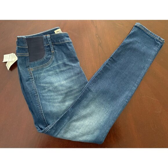 GAP Denim NWT Maternity Easy Legging Side Insert Jean Jeggings Size 28 or US 6 - Picture 11 of 11